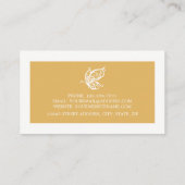  goudvlinder visitekaartje (Achterkant)