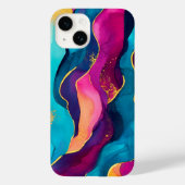 goudvlokpatroon Case-Mate iPhone case (Achterkant)