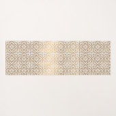 goudvormig patroon yogamat (Achterkant (horizontaal))