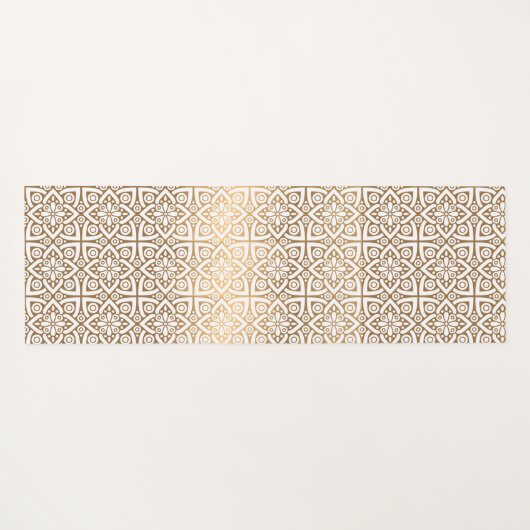 goudvormig patroon yogamat (Achterkant (horizontaal))