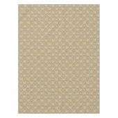  goudvraag op Khaki Tafelkleed (Voorkant)