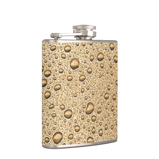 Goudwaterdruppels Heupfles (Rechts)