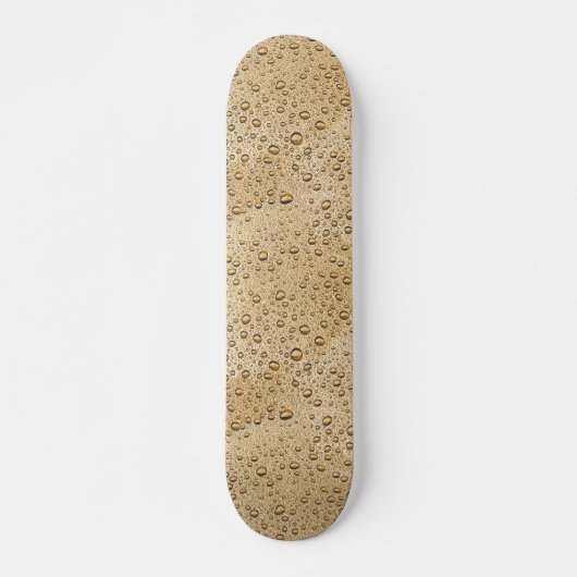 Goudwaterdruppels Skateboard (Voorkant)