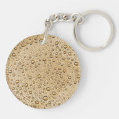Goudwaterdruppels Sleutelhanger (Achterkant)