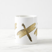 goudWaterverf Koffiemok (Center)