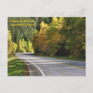 Goudweg ... briefkaart