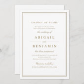 Goudwijziging van plannen uitstel kaart (Voorkant / Achterkant)