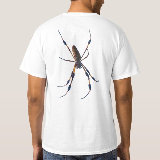Goudzijdewerende spin t-shirt (Achterkant)