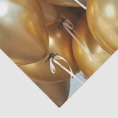 goudzilveren ballonnen tissuepapier (Detail)