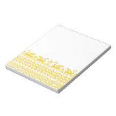 goudzwanen notitieblok (Gedraaid)