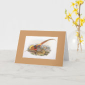 Gould - de Gouden Kaart van de Fazant (Gele Bloem)