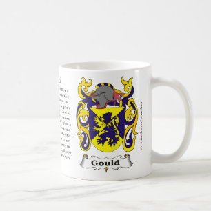 Gould, oorsprong, betekenis en crest koffiemok