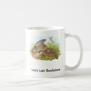 Gould - Partridge - Perdix perdix Bookstore-promo Koffiemok