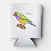 Gouldiaanse cartoon blikjeskoeler (Voorkant)