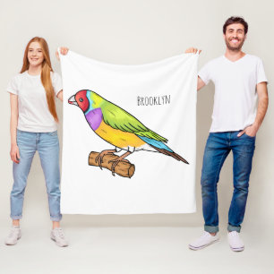 Gouldiaanse cartoon fleece deken