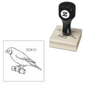 Gouldiaanse cartoon 	rubberstempel (Gestempeld)