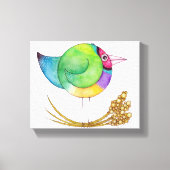 Gouldian Finch canvas (Voorkant)