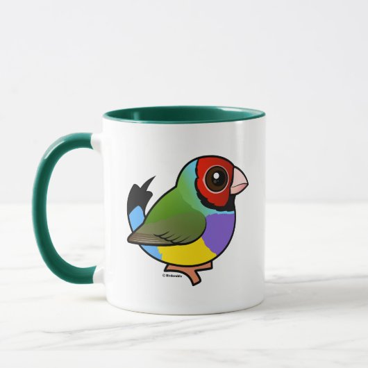 Gouldian Finch Mok (Links)