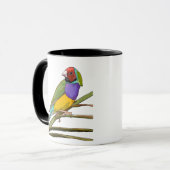 Gouldian Finch Mug (Devant gauche)