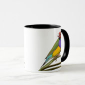 Gouldian Finch Mug (Devant droit)