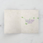 Gouldian Finch over tak voor je denken Kaart (Binnen)