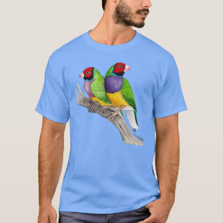 Gouldian Finches 1 T-shirt