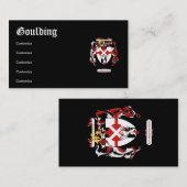 Goulding - carte d'affaires/profil - Goulding (Devant / Derrière)