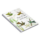 Goulds Hummingbird Notebook Notitieboek (Rechterzijde)