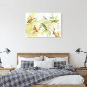 Goulers Hummingbirds toile enveloppée Imprimer (Insitu(Chambre))