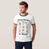 Gouls Reader Livres T-shirt enseignant de l'enseig (Devant entier)