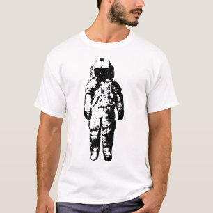 Goundcontrol voor majoor Tom - jongens Astronaut T T-shirt