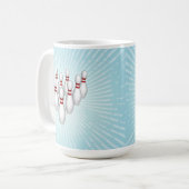 Goupilles de bowling : modèle 3D : Tasse de café (Devant gauche)