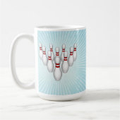 Goupilles de bowling : modèle 3D : Tasse de café (Gauche)