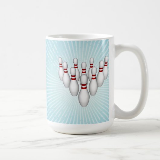 Goupilles de bowling : modèle 3D : Tasse de café (Droite)
