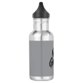 Gourde en acier inoxydable – Design motivationnel (Gauche)