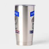 Gourde Isotherme 82e division aéroportée (Gauche)