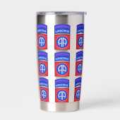 Gourde Isotherme 82e épouse de la division aéroportée (Gauche)