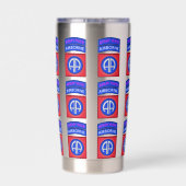 Gourde Isotherme 82e épouse de la division aéroportée (Couvercle)