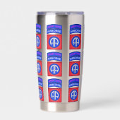 Gourde Isotherme 82e épouse de la division aéroportée (Extérieur)