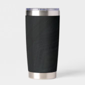 Gourde Isotherme Acceptation | Texture Abstraite foncée (Couvercle)
