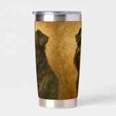 Gourde Isotherme Affenpinscher (Gauche)