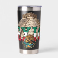 Aigle Mexicaine Et Pyramide