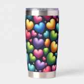 Gourde Isotherme Amour vibrant (Couvercle)