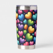 Gourde Isotherme Amour vibrant (Extérieur)