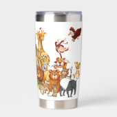 Gourde Isotherme Animaux personnalisés de l'enfant (Extérieur)