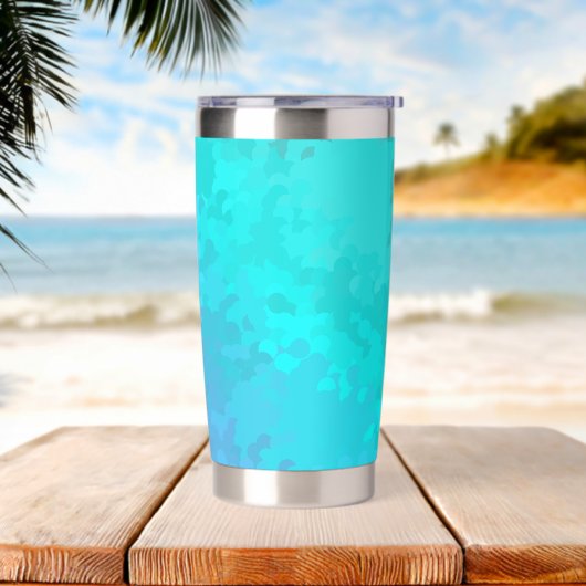 Gourde Isotherme Aqua Ombre (Avant)