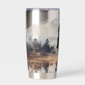 Gourde Isotherme Argile moussante© Bouteille d'eau Paruline isolée (Extérieur)