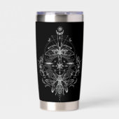 Gourde Isotherme Astrology and Sacred Geometry Moth (Extérieur)