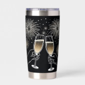 Gourde Isotherme Auld Lang Syne Lyrics New Year's Eve Toast Custom (Couvercle)