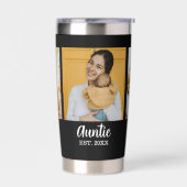 Gourde Isotherme Auntie Established Script Black 3 Photo (Gauche)